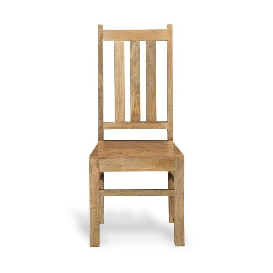 Acre & Artisan Oak Stain Solid Wood Dining Chair