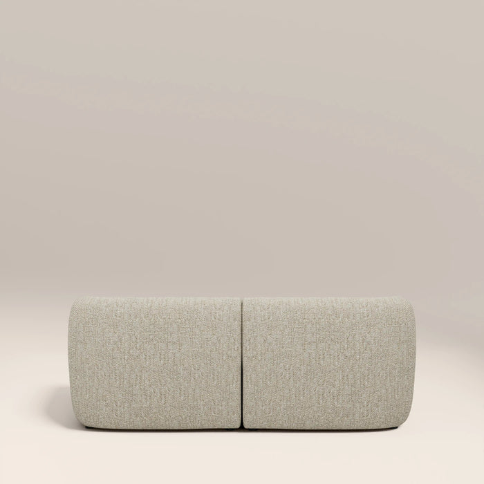 Malmo 2 Seater Sofa Oatmeal Woven Boucle