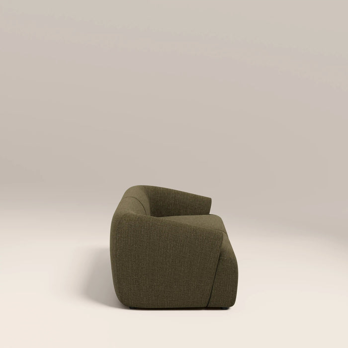 Malmo 2 Seater Sofa Olive Green Velvet Chenille