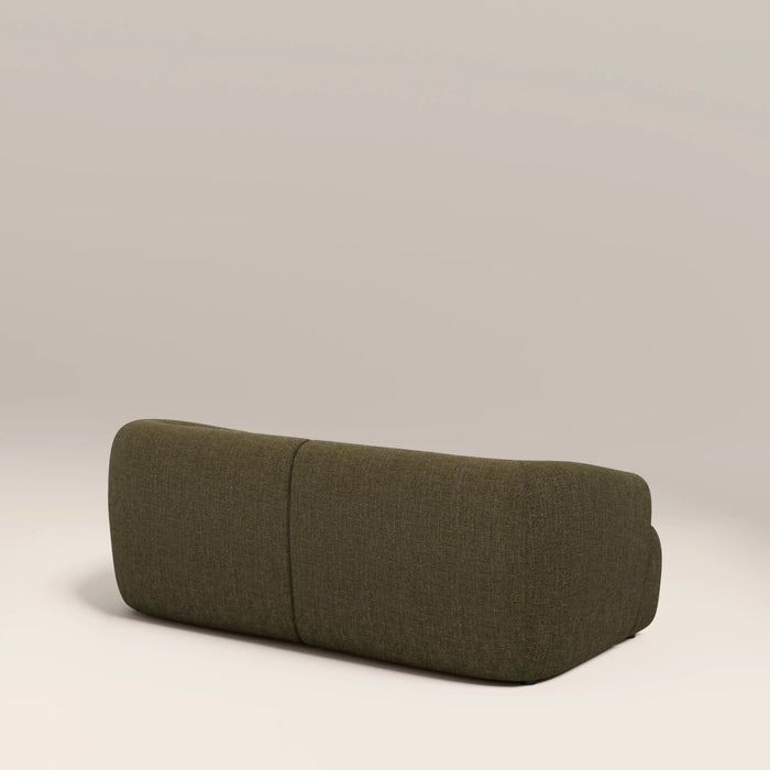 Malmo 2 Seater Sofa Olive Green Velvet Chenille