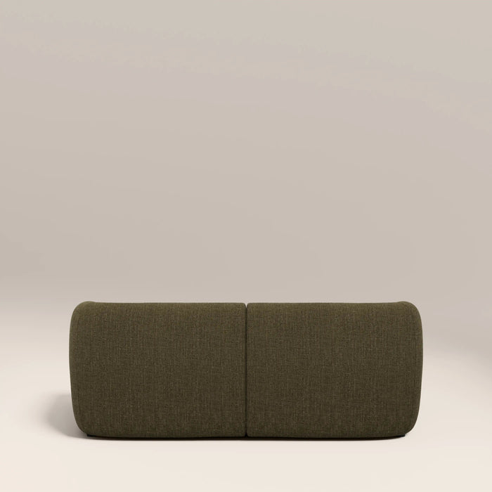 Malmo 2 Seater Sofa Olive Green Velvet Chenille