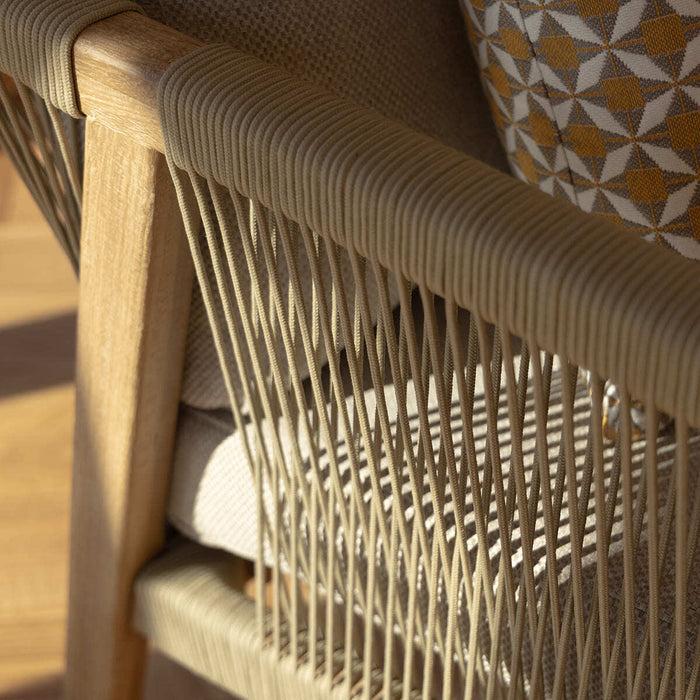 Martinique Rope Weave Lounge Chair