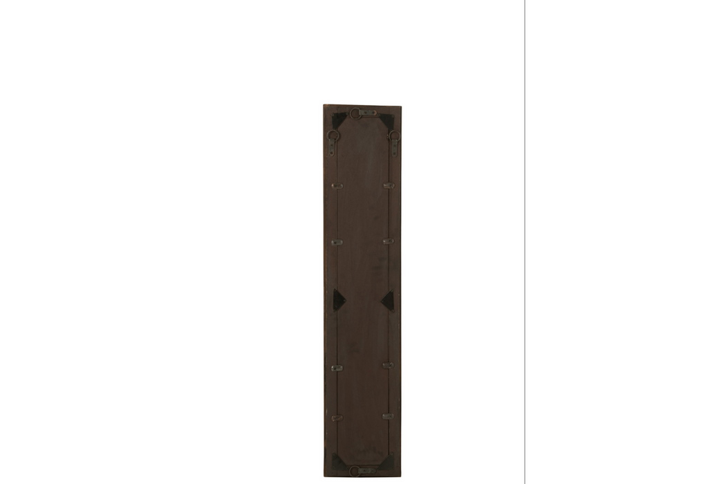 Wall Mirror Martha 119cm Brown Wood
