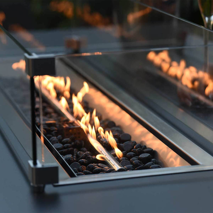 Rectangular Griddle Pan & Shelf for Outdoor Fabric PulseManhattan Fire Pit Sets