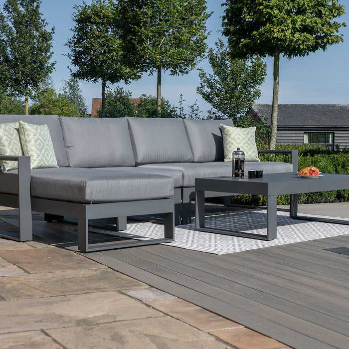 Amalfi Chaise Aluminium Sofa Set