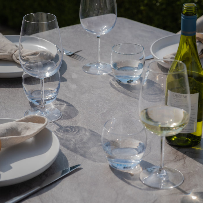 Maldives Rope Weave 8 Seat Rectangular Dining Set