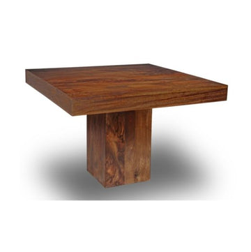 Acre & Artisan Premium Mango Wood 120cm Cube Dining Table