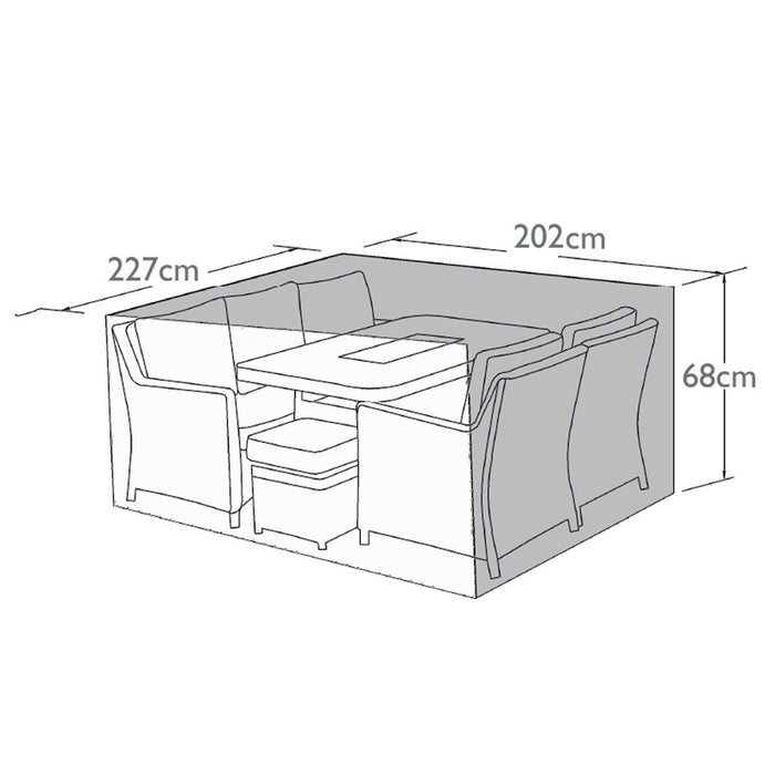 Large 3 Seat Sofa Set - Garden Furniture Cover