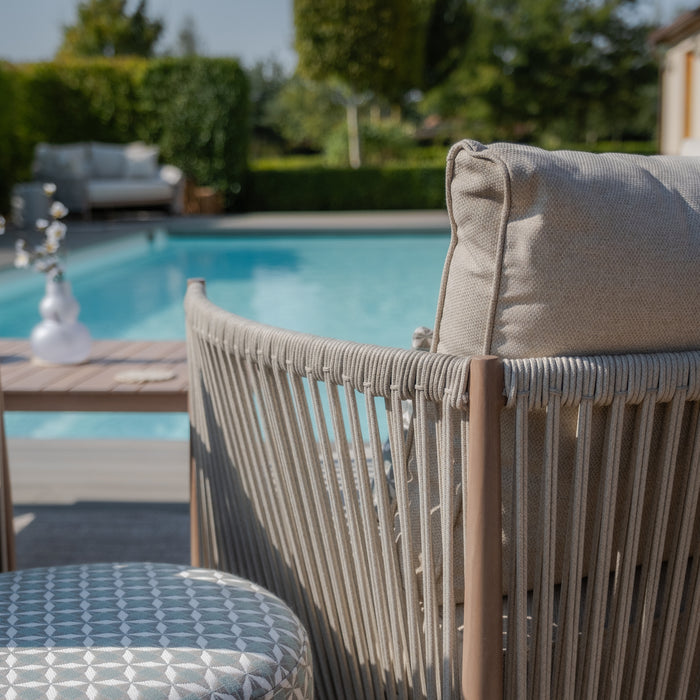 Havana Rope Weave Lounge Chair