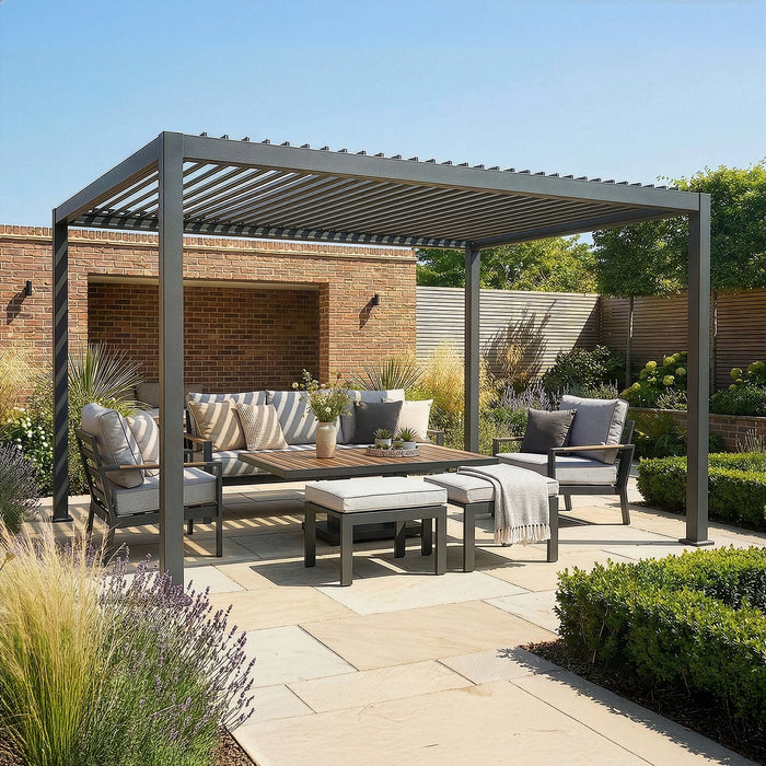 Jupiter 3m x 4m Aluminium Pergola Frame