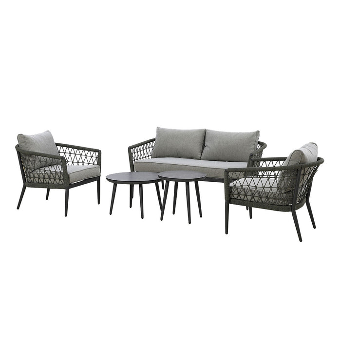 Monaco Rope Weave 2 Seat Sofa Set