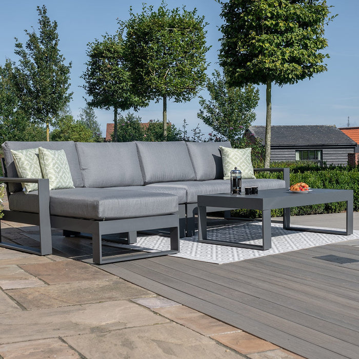 Amalfi Chaise Aluminium Sofa Set