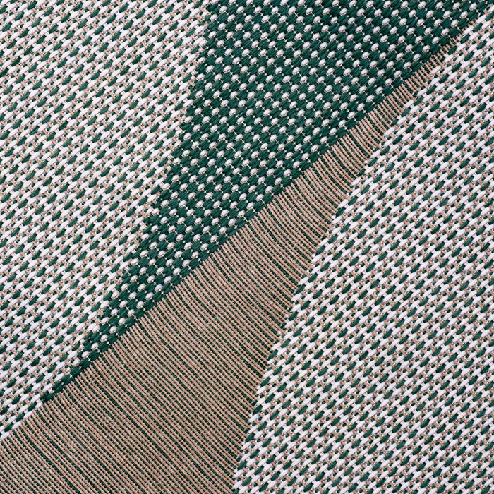 Abstract Round Indoor and Outdoor Rug