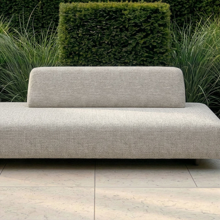 Outdoor Fabric Cannes Large Sofa Backrest - Pebble
