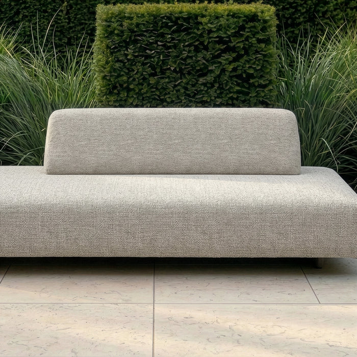 Outdoor Fabric Cannes Large Sofa Backrest - Pebble