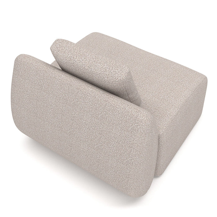 Outdoor Fabric Monte Carlo Centre Piece - Greige Boucle