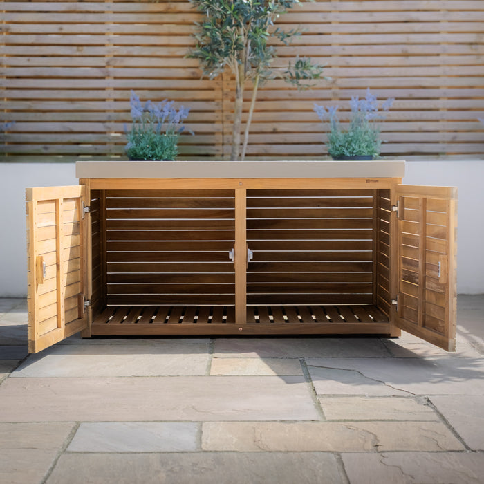 Bali Outdoor Kitchen Grill Storage Unit