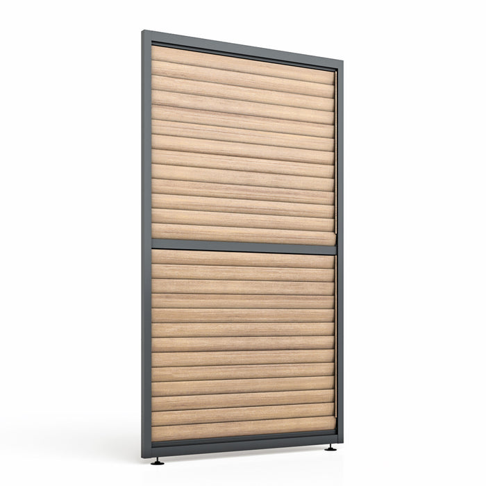 Eden Pergola Fixed Louvre Panel With Adjustable Blades 125x222