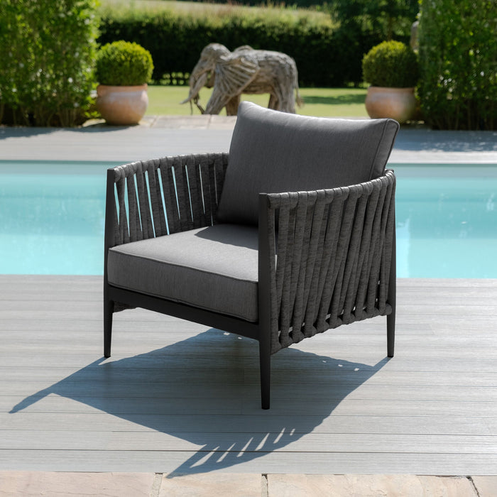 Milan Rope Weave Lounge Chair