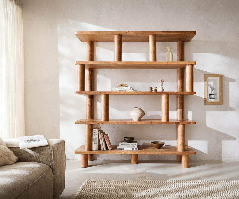 Shelf Rack Accra 170x190cm Acacia Wood Natural