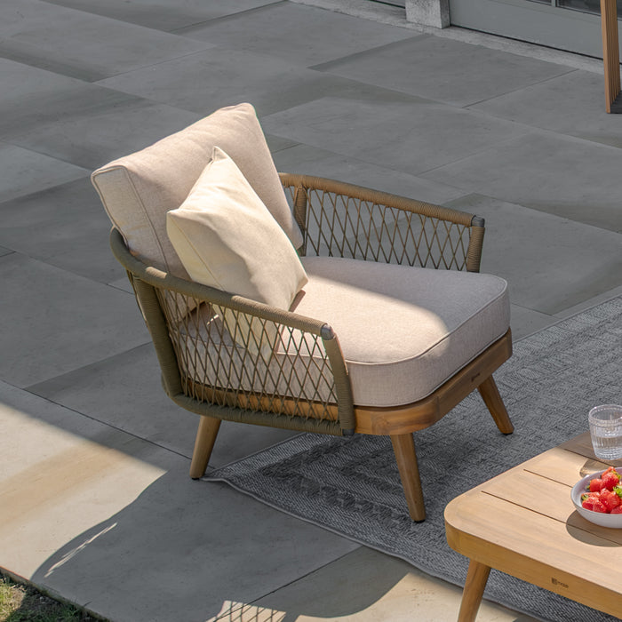 Bali Rope Weave Lounge Chair