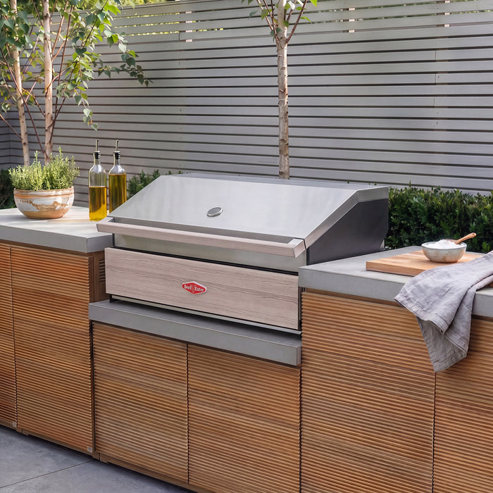 Bali Outdoor Kitchen Storage Units with Beefeater 1500 Series BBQ - Double Configuration