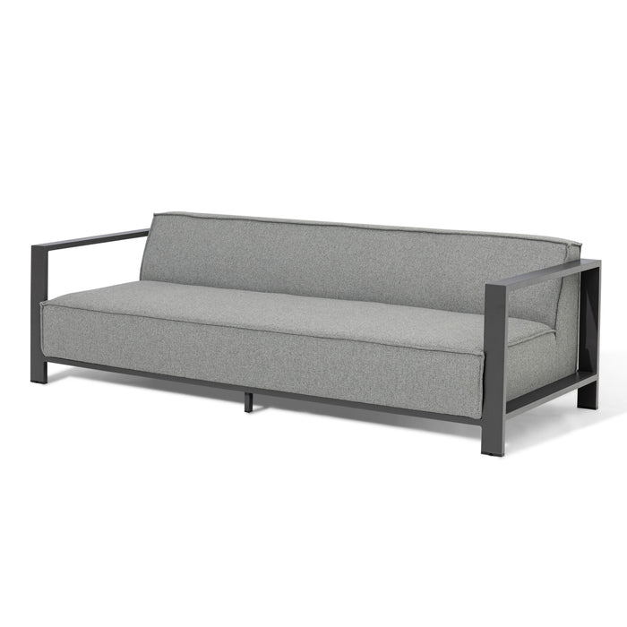 Outdoor Fabric Ibiza 3 Seat Sofa Set With Square Coffee Table