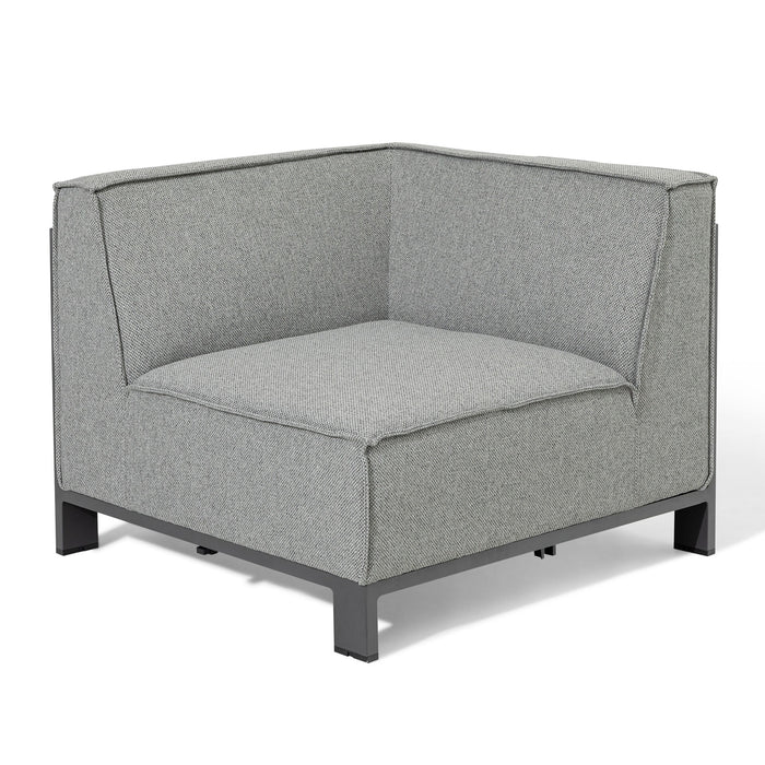 Outdoor Fabric Ibiza Large Corner Sofa Set With Square Coffee Table
