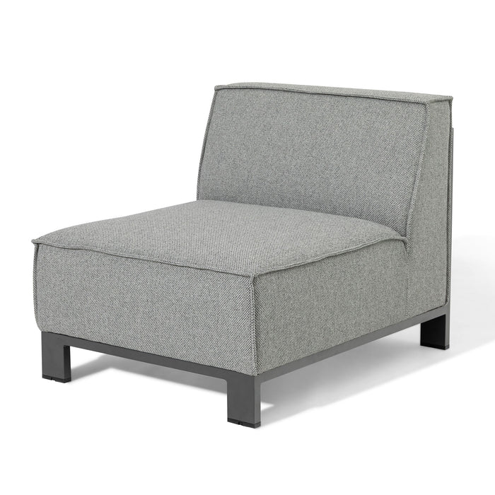Outdoor Fabric Ibiza Large Corner Sofa Set With Square Coffee Table