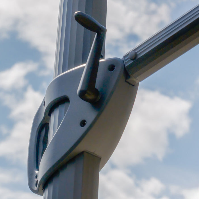 Helios 3mx3m Square Rotating Cantilever Parasol