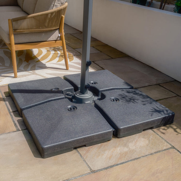 Helios 3mx3m Square Rotating Cantilever Parasol