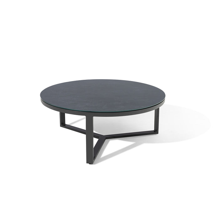 Outdoor Fabric Ibiza 3 Seat Sofa Set With Round Coffee Table