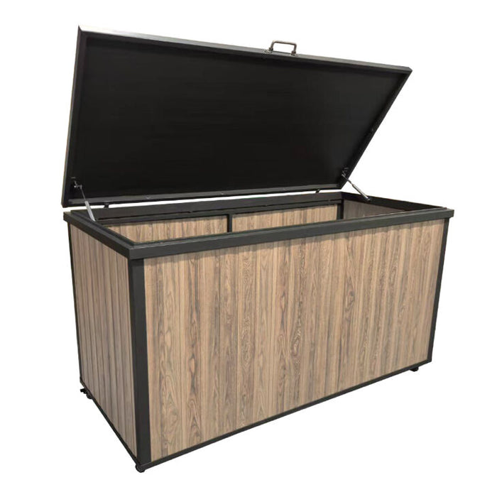 Aluminium Storage Box - Wood Effect