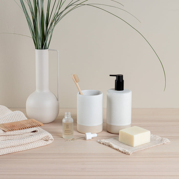 Organics Toothbrush Holder - Oatmeal