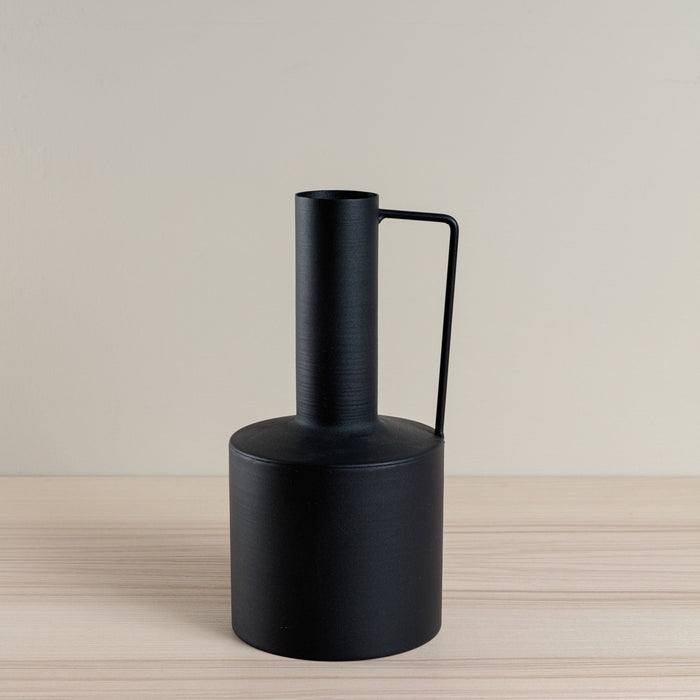 Joti Black Metal Vase