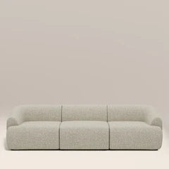 Malmo 3 Seater Sofa | Oatmeal Woven Boucle