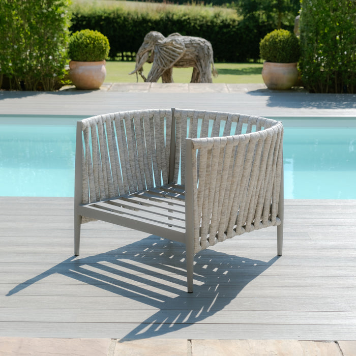 Milan Rope Weave Lounge Chair