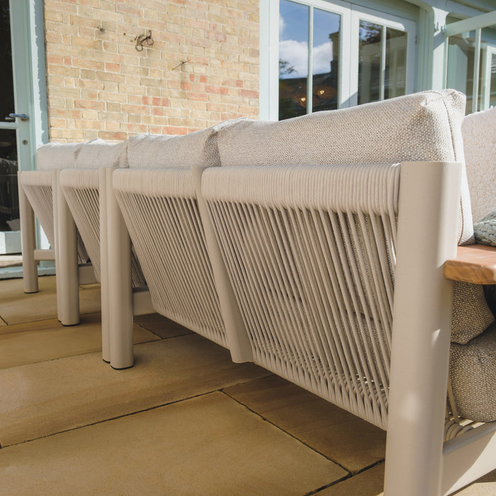 Sicily Rope Weave Large Corner Sofa Set
