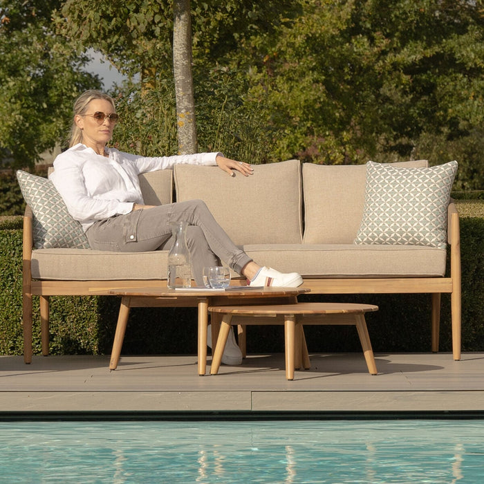 Porto Rope Weave 3 Seat Sofa (Sofa Only)