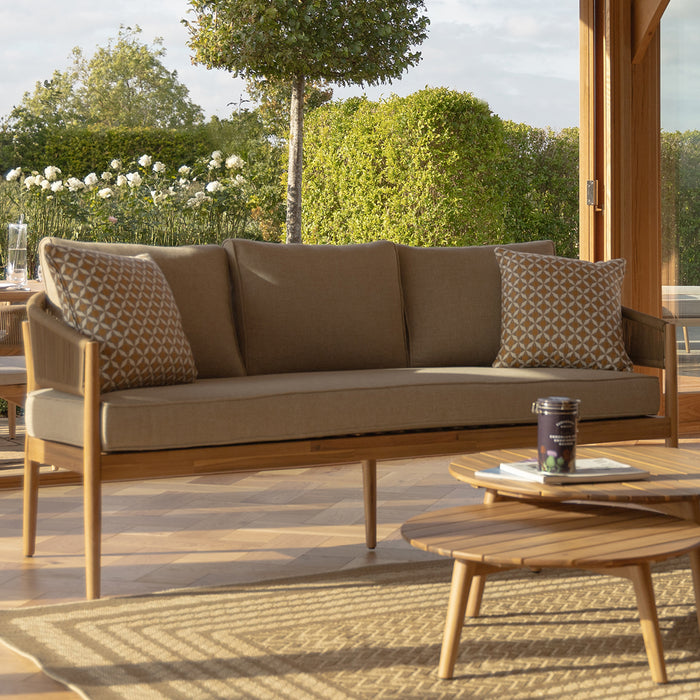 Porto Rope Weave 3 Seat Sofa (Sofa Only)