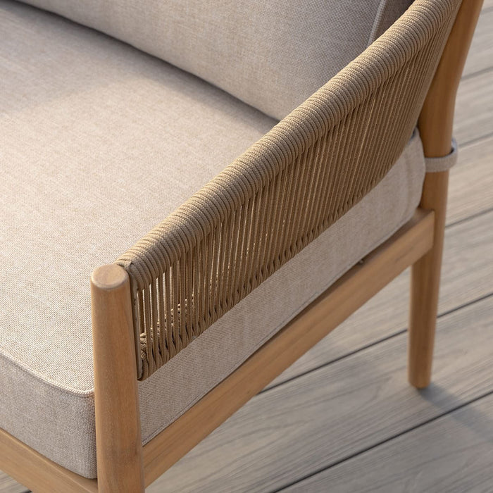 Porto Rope Weave 3 Seat Sofa (Sofa Only)