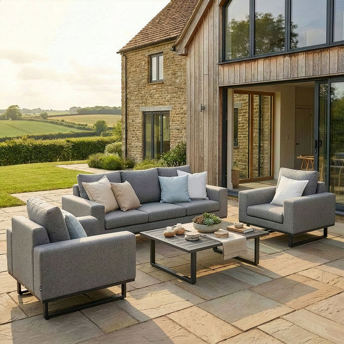 Outdoor Fabric Ethos 3 Seat Sofa Set