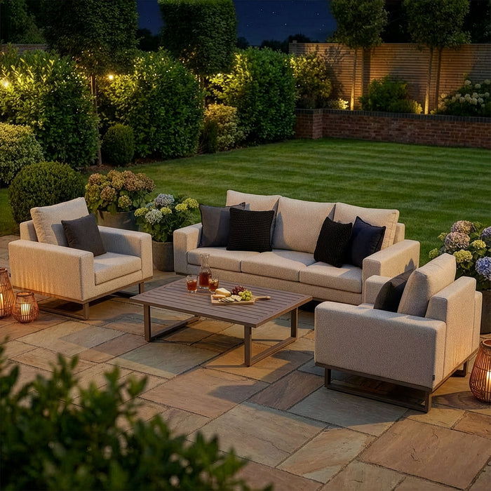 Outdoor Fabric Ethos 3 Seat Sofa Set