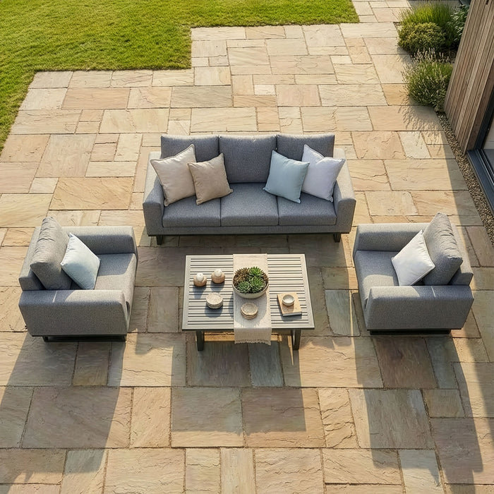 Outdoor Fabric Ethos 3 Seat Sofa Set