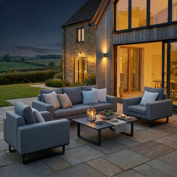 Outdoor Fabric Ethos 3 Seat Sofa Set