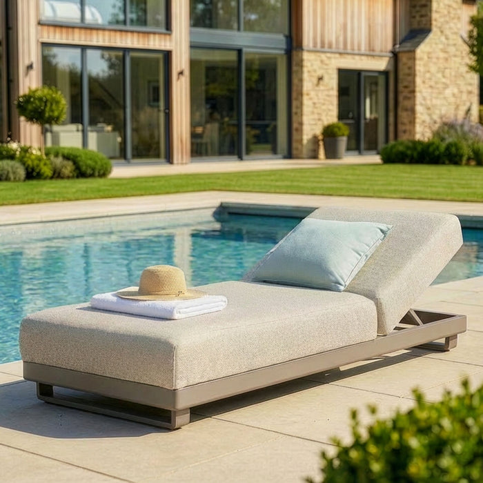 Outdoor Fabric Ibiza Sunlounger