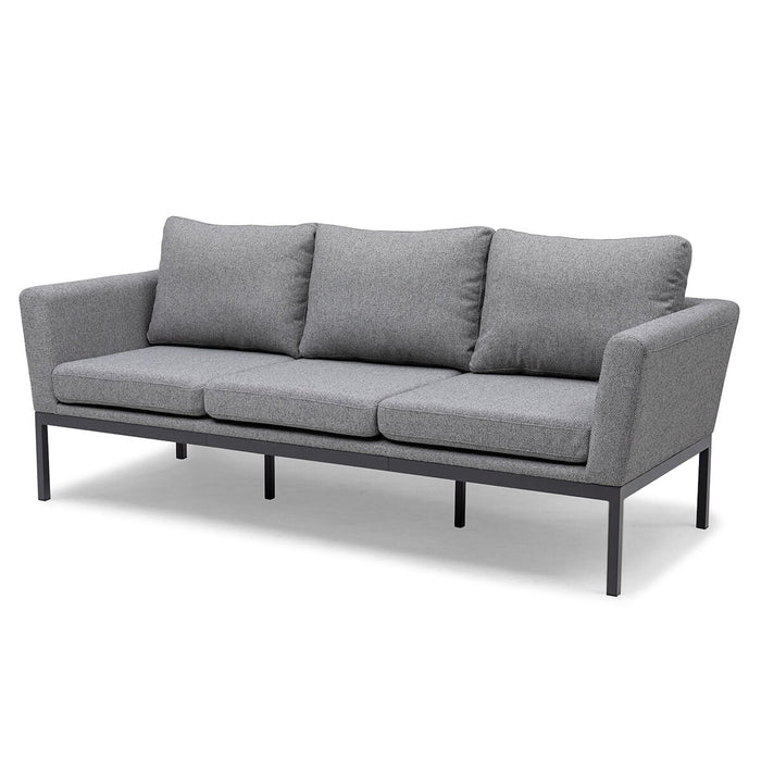 Outdoor Fabric Pulse 3 Seat Sofa Set with Rising Table