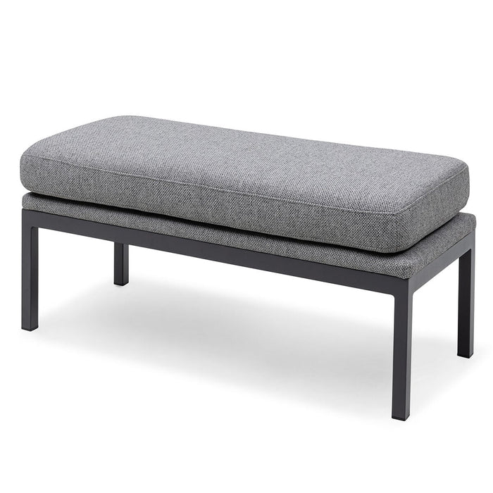 Outdoor Fabric Pulse Deluxe Square Corner Dining Set with Rising Table