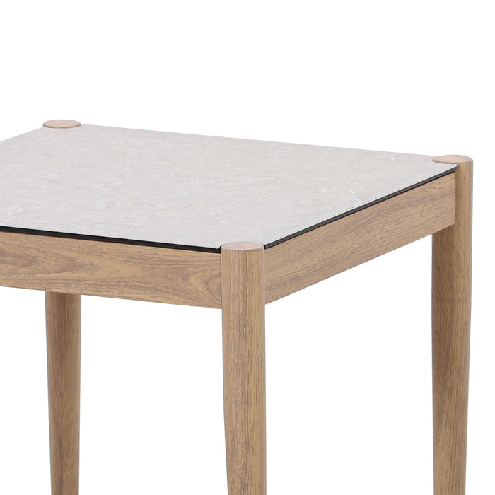 Burford Aluminium Square Side Table