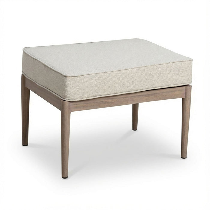 Havana Rope Weave Small Corner Dining Set with Square Rising Table & Footstools
